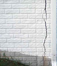 crack in garage wall